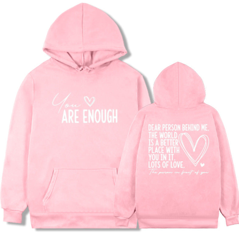 You Are Enough Hoodie 2